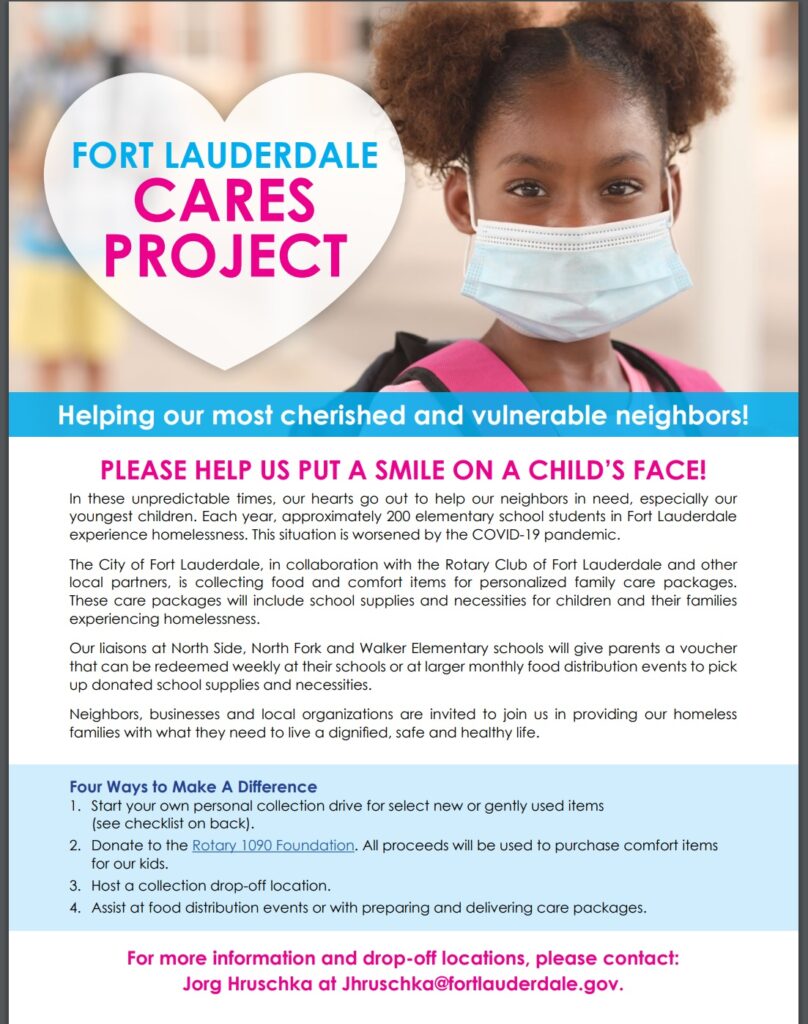 Fort Lauderdale Cares Project